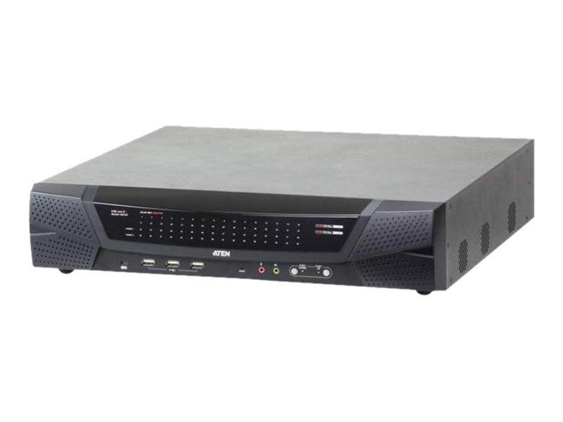 ATEN KN8164V - 1920 x 1200 Pixel - Eingebauter Ethernet-Anschluss - 78,76 W - Metallisch