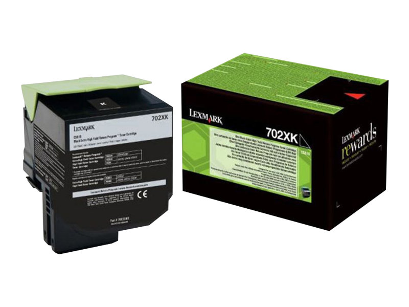 Lexmark 702XK - Besonders hohe Ergiebigkeit