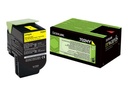 Lexmark 702HY - Gelb - original - Tonerpatrone