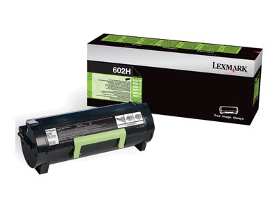 Lexmark 600HA - Hohe Ergiebigkeit - Schwarz