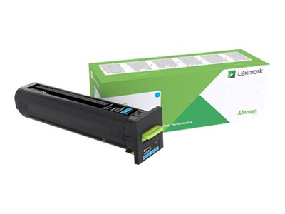 Lexmark Cyan - original - Tonerpatrone LCCP