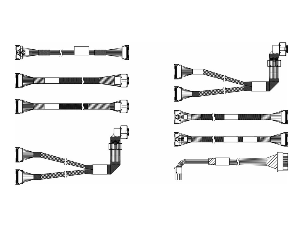 Lenovo Speicherkabelkit - für 2,5" Chassis