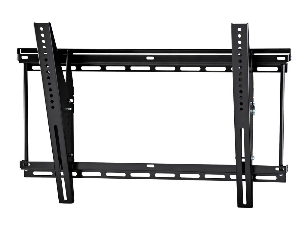 Ergotron Neo-Flex - Befestigungskit (Wandplatte, Riegel, 2 geneigte Schienen) - ultrarobust - für Flachbildschirm - Schwarz - Bildschirmgröße: 94-203 cm (37"-80")