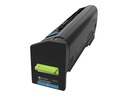 Lexmark Hohe Ergiebigkeit - Cyan - original