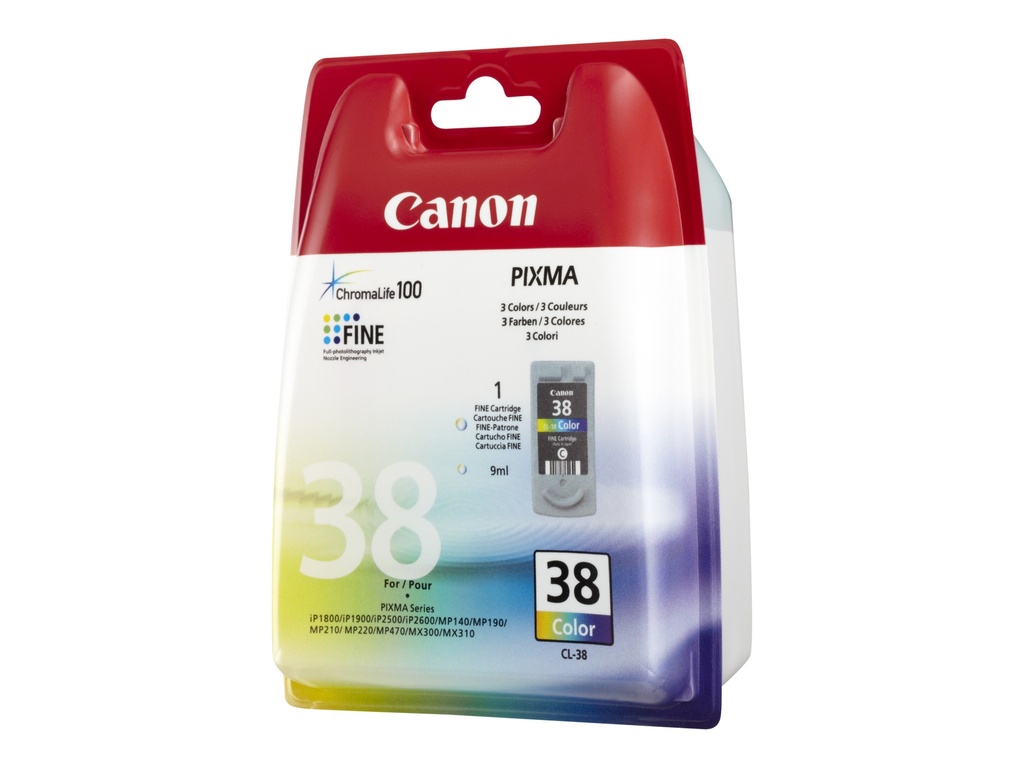 Canon CL-38 - Farbe (Cyan, Magenta, Gelb) - original