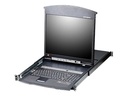 ATEN ALTUSEN KL1508AM - KVM-Konsole mit KVM-Switch - 8 Anschlüsse - PS/2, USB - German QWERTZ - 43.2 cm (17")