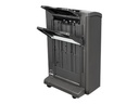 Lexmark Punch - Finisher mit Stapel-/Heftvorrichtung - 2/4-Loch - 3400 Blätter in 2 Schubladen (Trays)