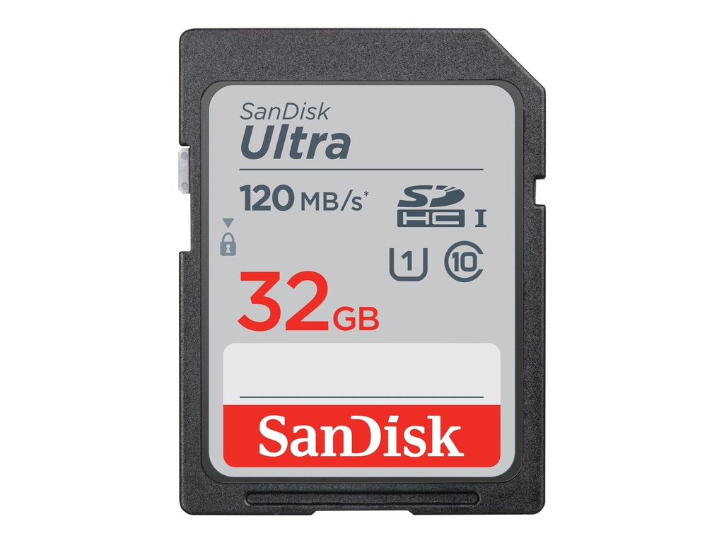 SanDisk Ultra - Flash-Speicherkarte - 32 GB - UHS-I U1 / Class10