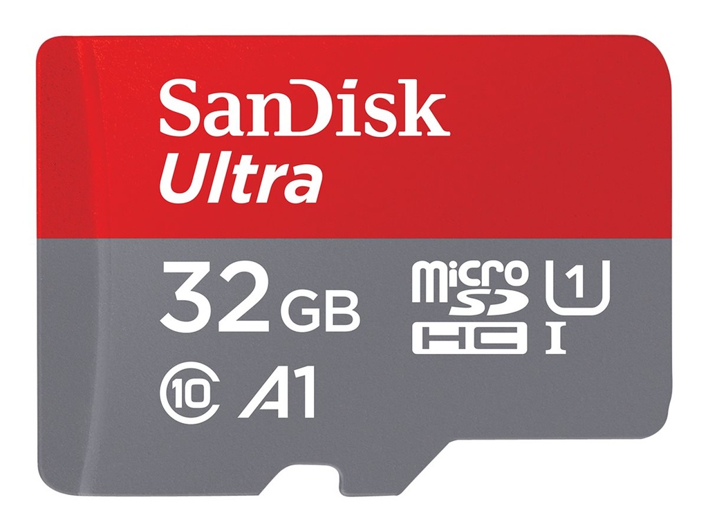 SanDisk Ultra - Flash-Speicherkarte (microSDHC/SD-Adapter inbegriffen)