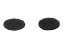 Delock Klettverschluss - rund - 2 cm Durchmesser - Schwarz (Packung mit 32)