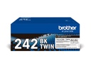 Brother TN242 BKTWIN - 2er-Pack - Schwarz - original