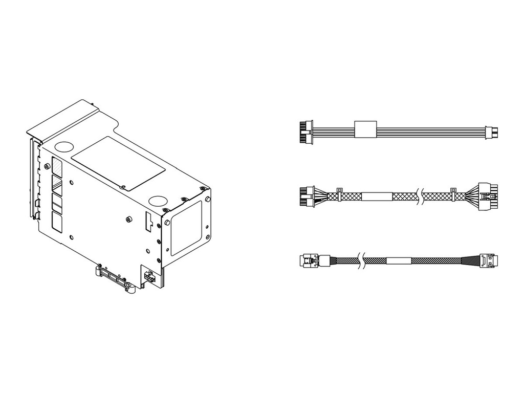 Lenovo ThinkSystem SR860 V3 7mm/x8/x8 PCIe G4 Riser 3 FHHL