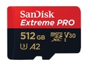 SanDisk Extreme Pro - Flash-Speicherkarte (microSDXC-an-SD-Adapter inbegriffen)