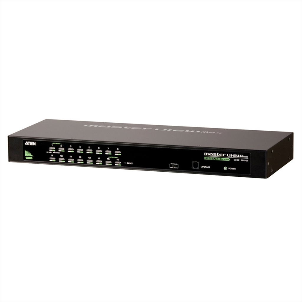ATEN CS1316 Tastatur/Video/Maus (KVM)-Switch Schwarz