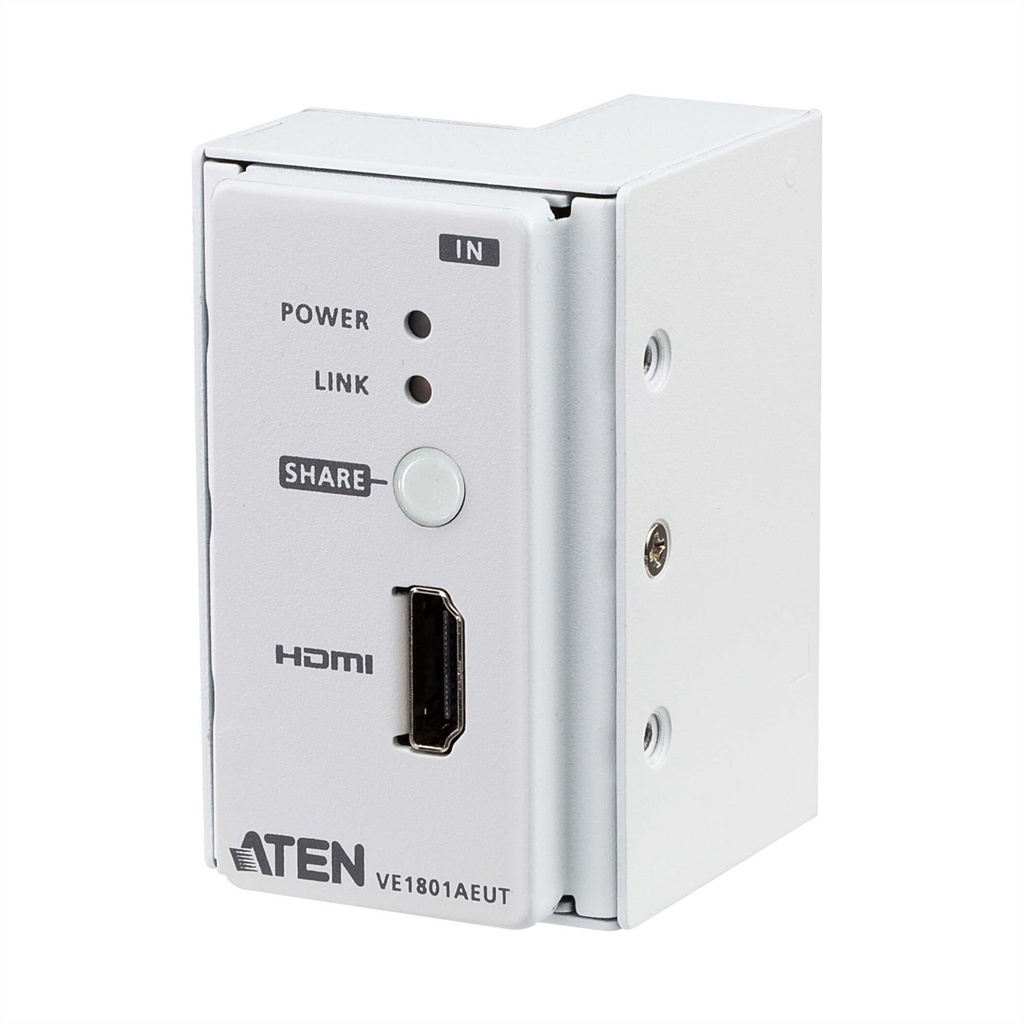 ATEN Transmitter VE1801AEUT HDMI 4k HDBaseT - RS-232 - Video-Eingang