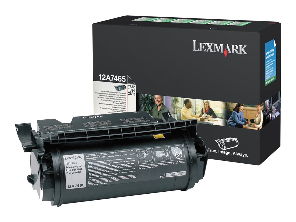 Lexmark Besonders hohe Ergiebigkeit - Schwarz