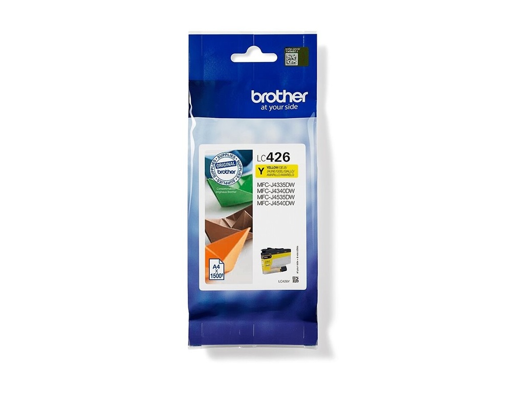 Brother LC426Y - Hohe Ergiebigkeit - Gelb - original
