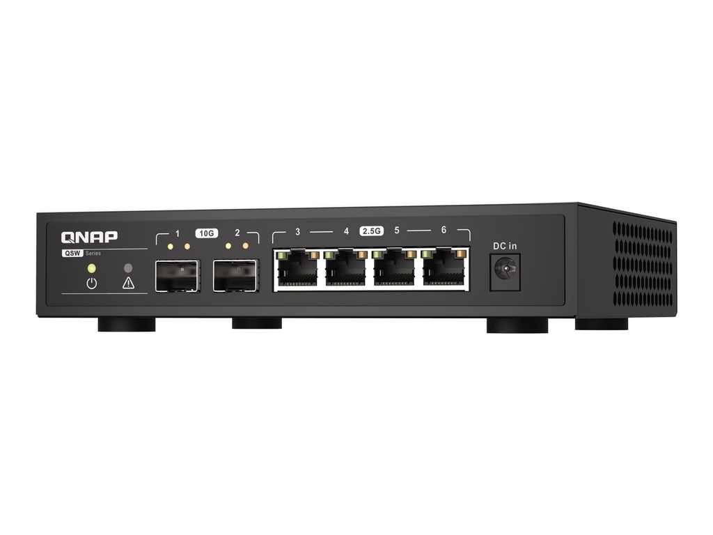QNAP QSW-2104-2S - Switch - unmanaged - 2 x 10