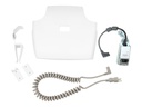 Ergotron Befestigungskit (Rückwand, Scanner-Halter, Befestigungsmaterialien, T-Slot-Halterung, Seilhalter) - für Medizinwagen - medizinisch - Wagenmontage (hinten)