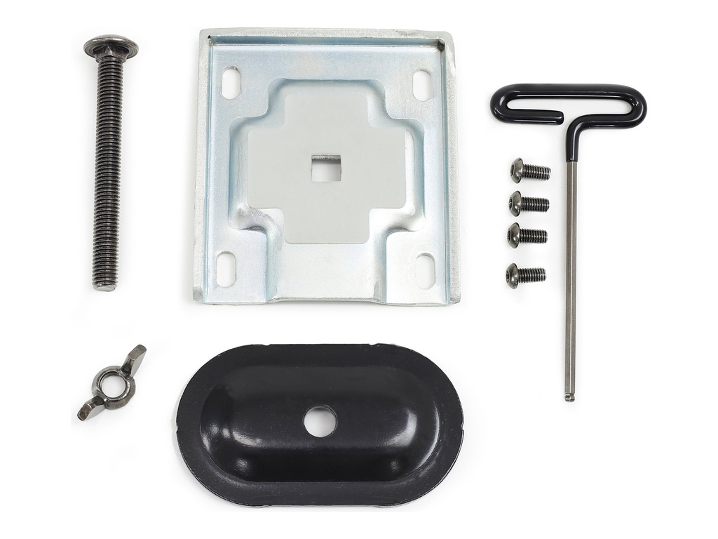 Ergotron Grommet Mount - Montagekomponente ( Tischplattenbohrung ) für display stand - Stahl