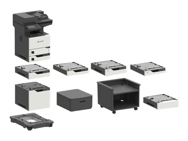 Lexmark MX721ade - Multifunktionsdrucker - s/w - Laser - 216 x 355 mm (Original)