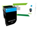 Lexmark 802CE - Cyan - original - Tonerpatrone