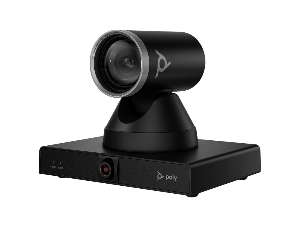Poly HP Poly Studio E60 - Konferenzkamera - PTZ - Farbe - 2 x 8 MP - 3840 x 2160 - 4K UHD (3840 x 2160)