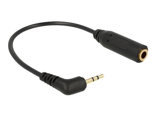 Delock Kopfhöreradapter - 4-poliger Mini-Stecker