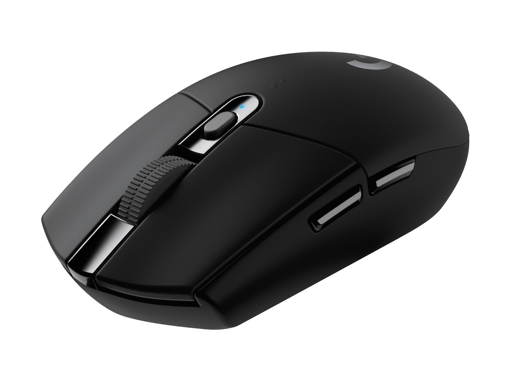 Logitech G G305 - Maus - optisch - 6 Tasten - kabellos - 2.4 GHz - kabelloser Empfänger (USB)