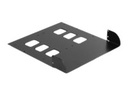 Delock Laufwerksschachtadapter - 5,25" bis 2 x 2,5" (13,3 cm bis 2 x 6,4 cm)