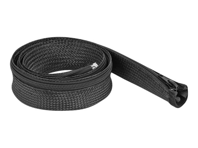 Delock Geflechtschlauch - 1 m - Schwarz