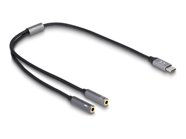 Delock Adapter USB-C auf Klinkenstecker - 24