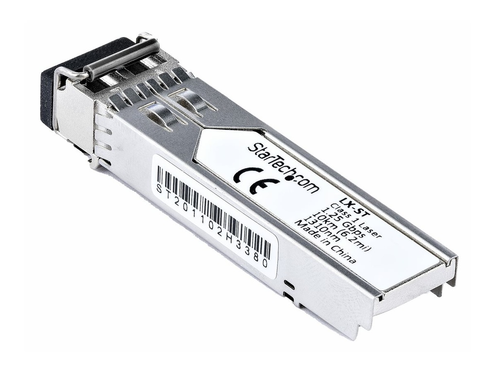 StarTech.com 10052-ST Transceiver Modul (SFP Module, 1000Base-LX Extreme Networks kompatibel, Glasfaser, 1310nm, LC Single Mode mit DDM)