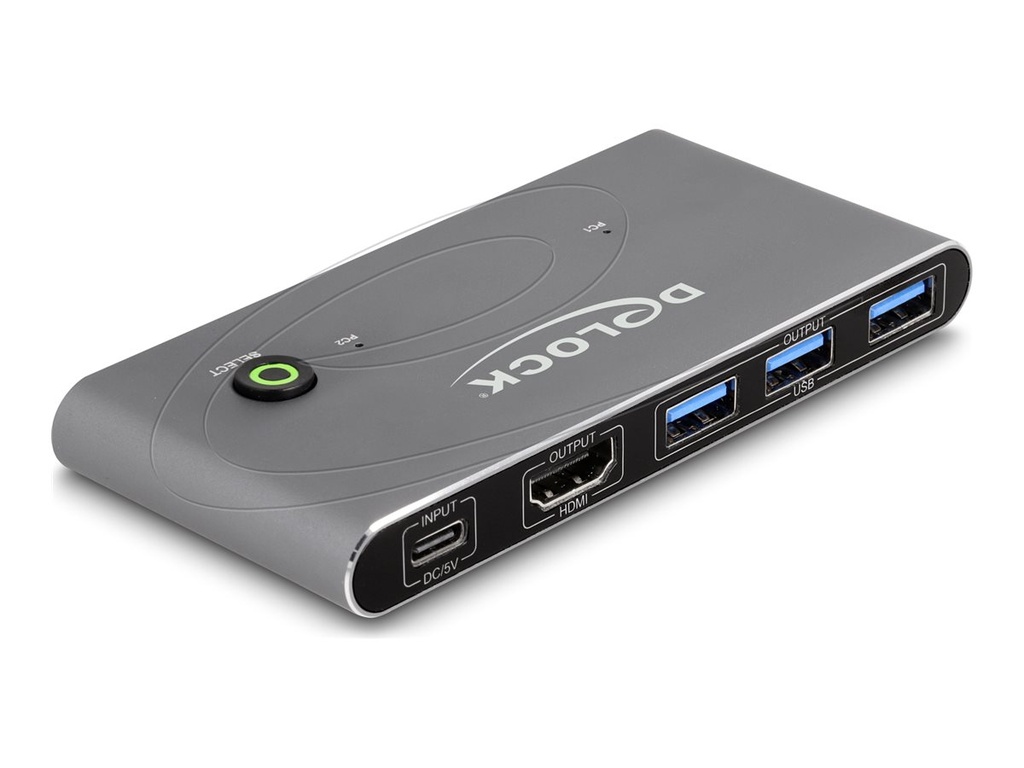 Delock KVM-/Audio-/USB-Switch - HDMI 8K60