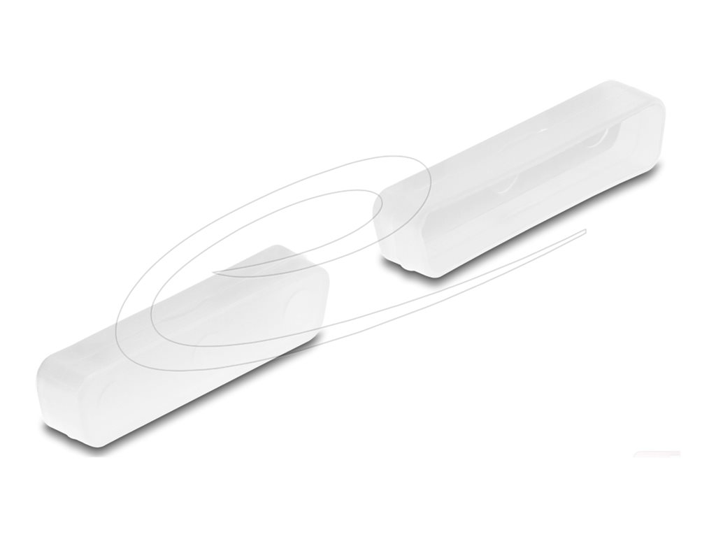 Delock Schutzumschlag - for D-Sub 25 female - durchsichtig (Packung mit 2)