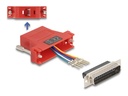 Delock Assembly Kit - Serieller Adapter - DB-25 (M)