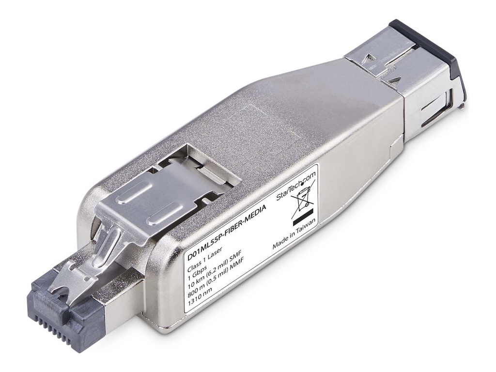 StarTech.com Glasfaser Medienkonverter Dongle