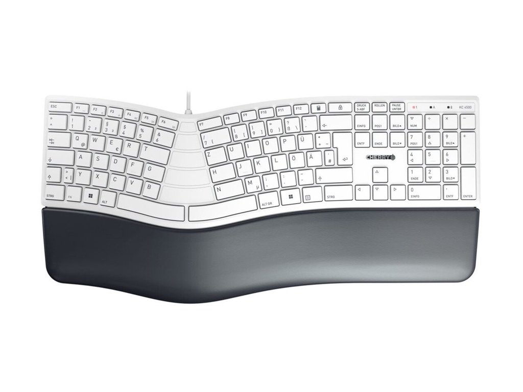 Cherry KC 4500 ERGO - Tastatur - USB - Deutsch