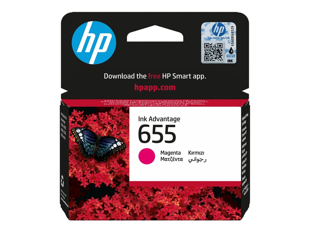 HP 655 - Magenta - original - Tintenpatrone