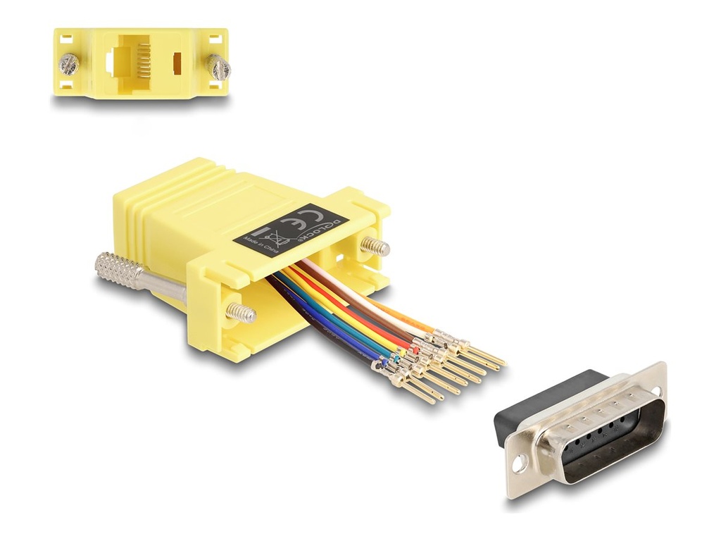 Delock Serieller Adapter - 15 pin D-Sub (DB-15)