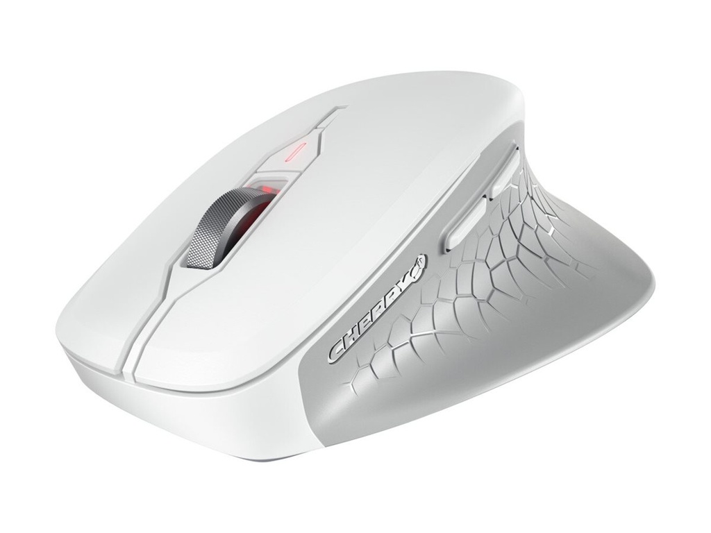Cherry STREAM MOUSE COMFORT - Maus - ergonomisch - Für Rechtshänder - optisch - 6 Tasten - kabellos - 2.4 GHz - kabelloser Empfänger (USB)