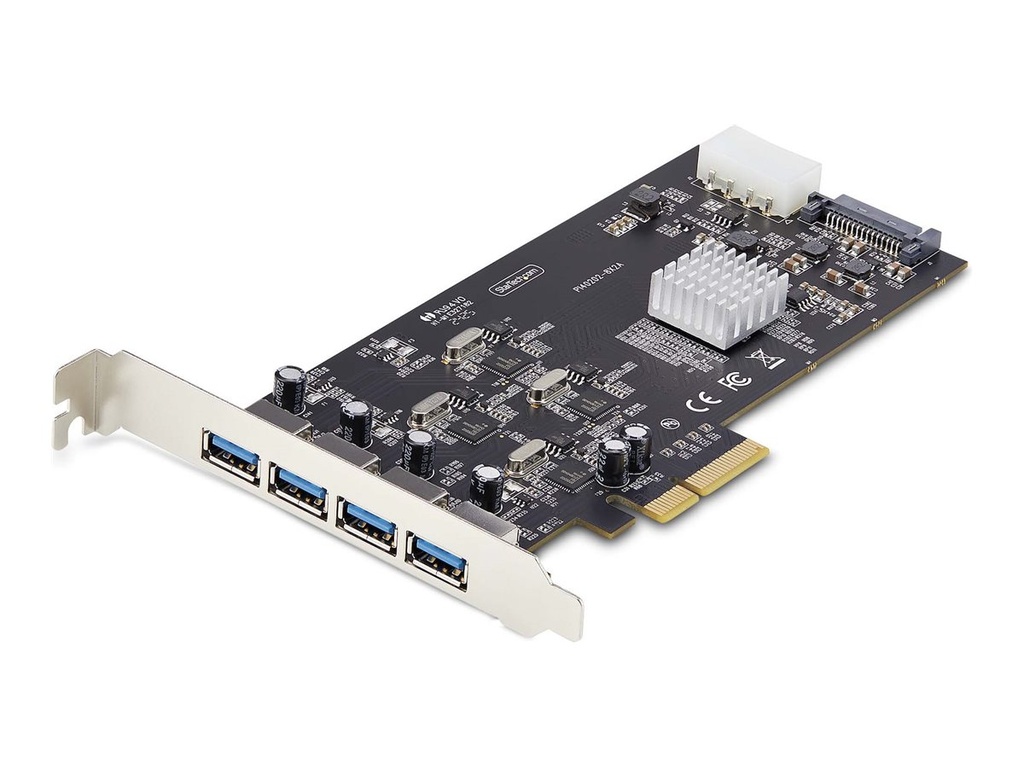 StarTech.com Startech 4-Port USB PCIe Karte, USB 3.2 5Gbps