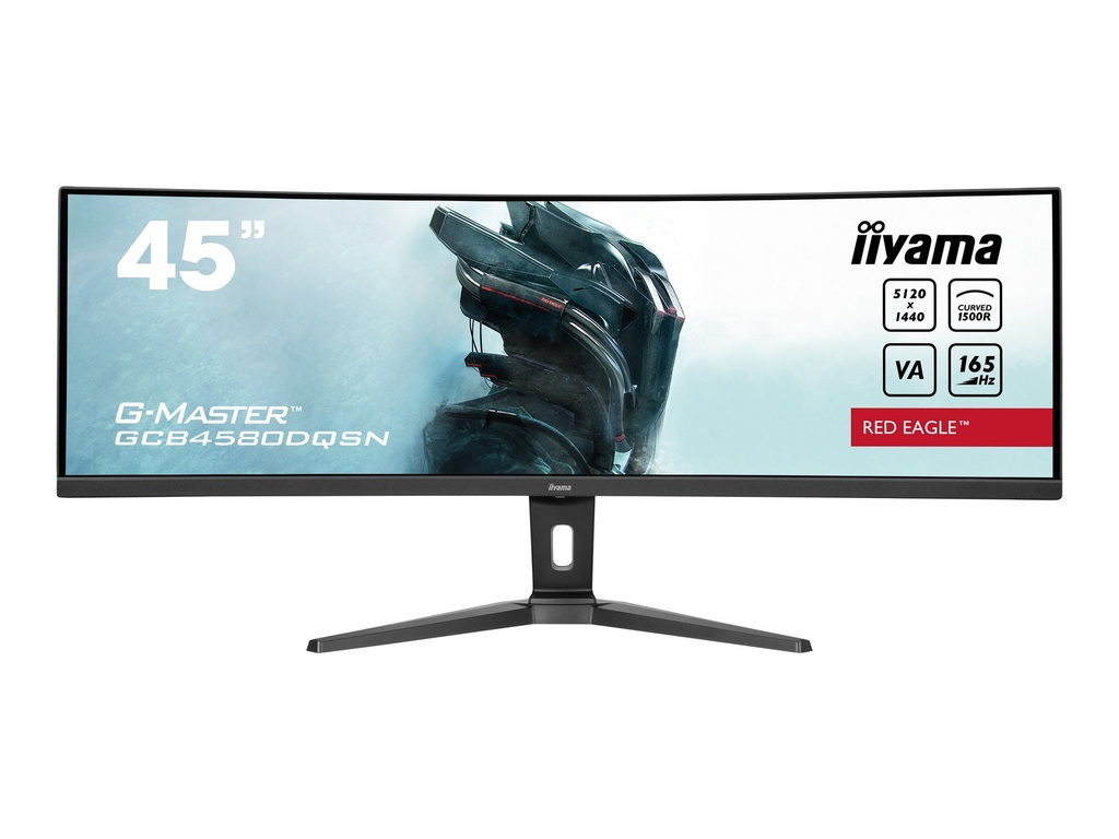 Iiyama G-MASTER Red Eagle GCB4580DQSN-B1 - LED-Monitor - Gaming - gebogen - 113 cm (44.5")