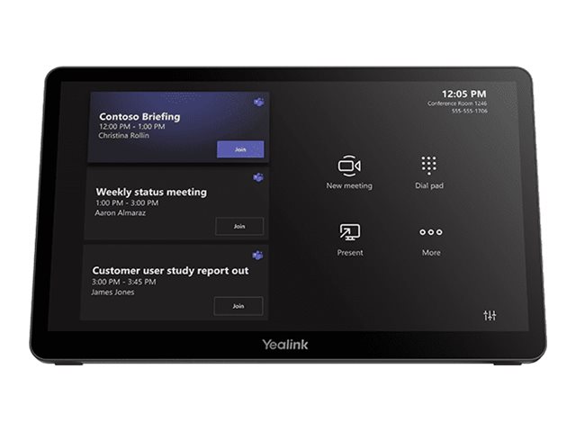 Yealink MTouch Plus-EXT - Touchpaneel - Anzeige - LED - IPS - 29.5 cm (11.6")