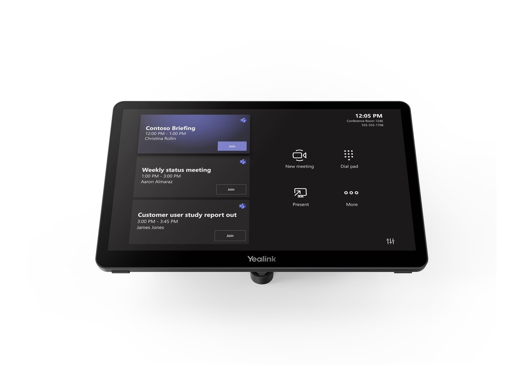 Yealink MTouch Plus - Touchpaneel - Anzeige - LCD - IPS - 29.5 cm (11.6")