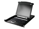 ATEN Slideaway CL5708N - KVM-Konsole mit KVM-Switch - 8 Anschlüsse - 48.3 cm (19")