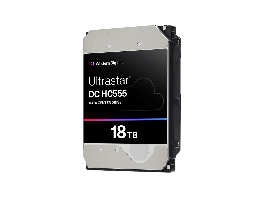 WD Ultrastar DC HC555 - Festplatte - Rechenzentrum - 18 TB - intern - 3.5" (8.9 cm)