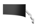 Ergotron HX - Befestigungskit (Gelenkarm) - Konstante Krafttechnologie - für Curved LCD-Display - für extrem tiefe gewölbte Bildschirme - weiß - Bildschirmgröße: bis zu 144,8 cm (bis zu 57 Zoll)