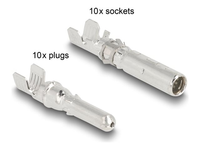 Delock Set Pin-Kontakte (Packung mit 20)