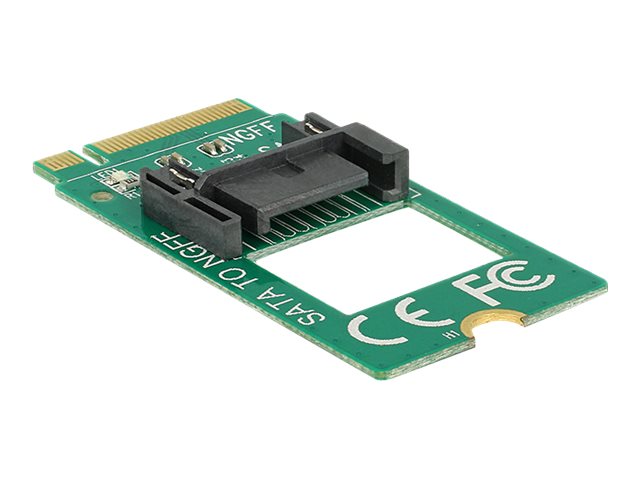 Delock Adapter M.2 Key B male > SATA 7 pin